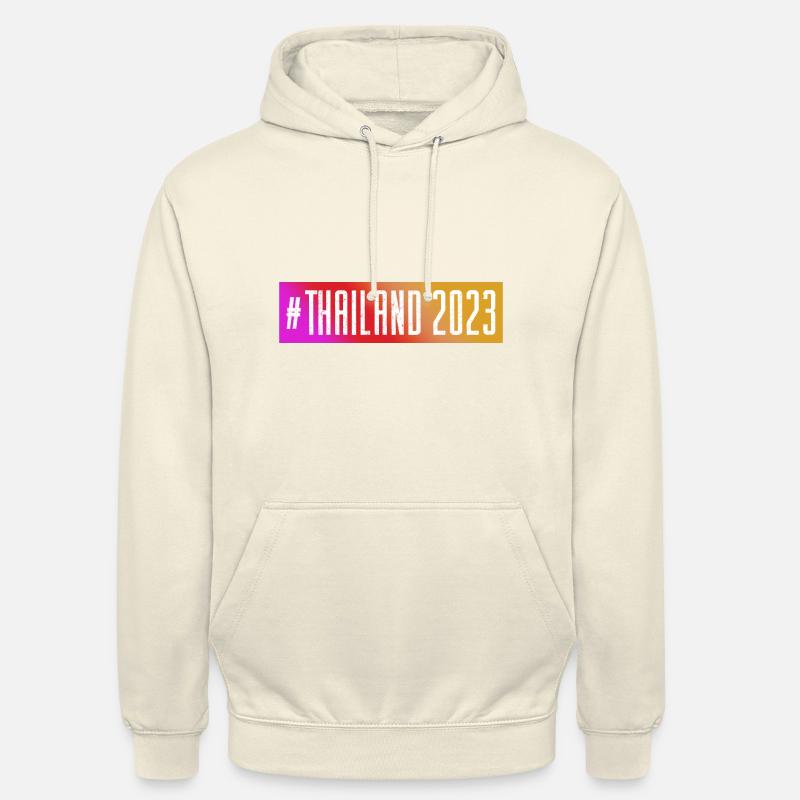 Thaïlande 2023 - Sweat-shirt à capuche unisexe - vanille