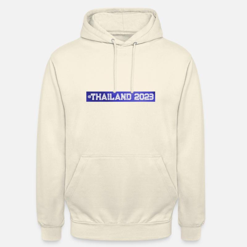 Thaïlande 2023 - Sweat-shirt à capuche unisexe - vanille