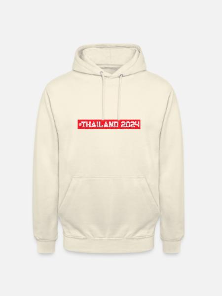 Thaïlande 2024 - Sweat-shirt à capuche unisexe - vanille