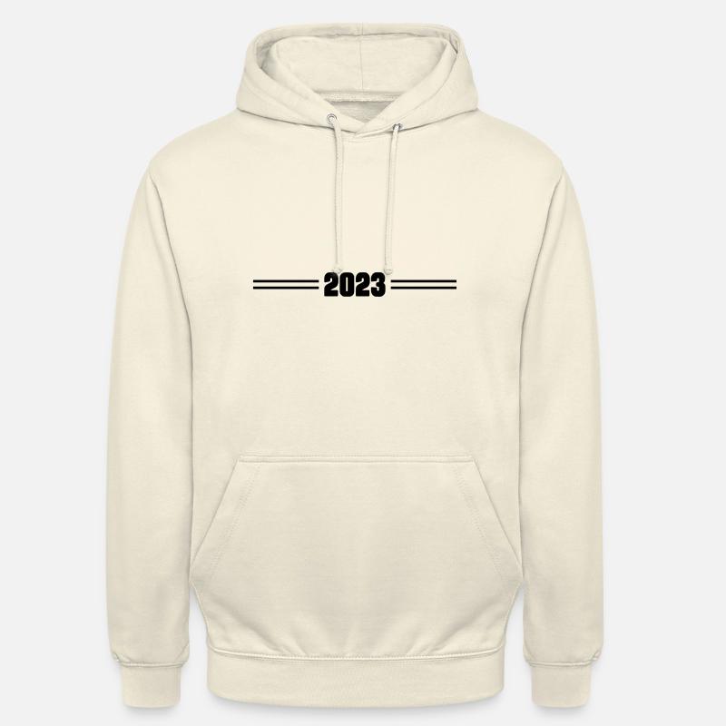 Ligne 2023 - Sweat-shirt à capuche unisexe - vanille