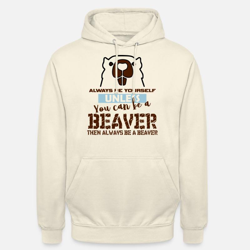 Biber Geschenk - Unisex Hoodie - Vanille-Milchshake