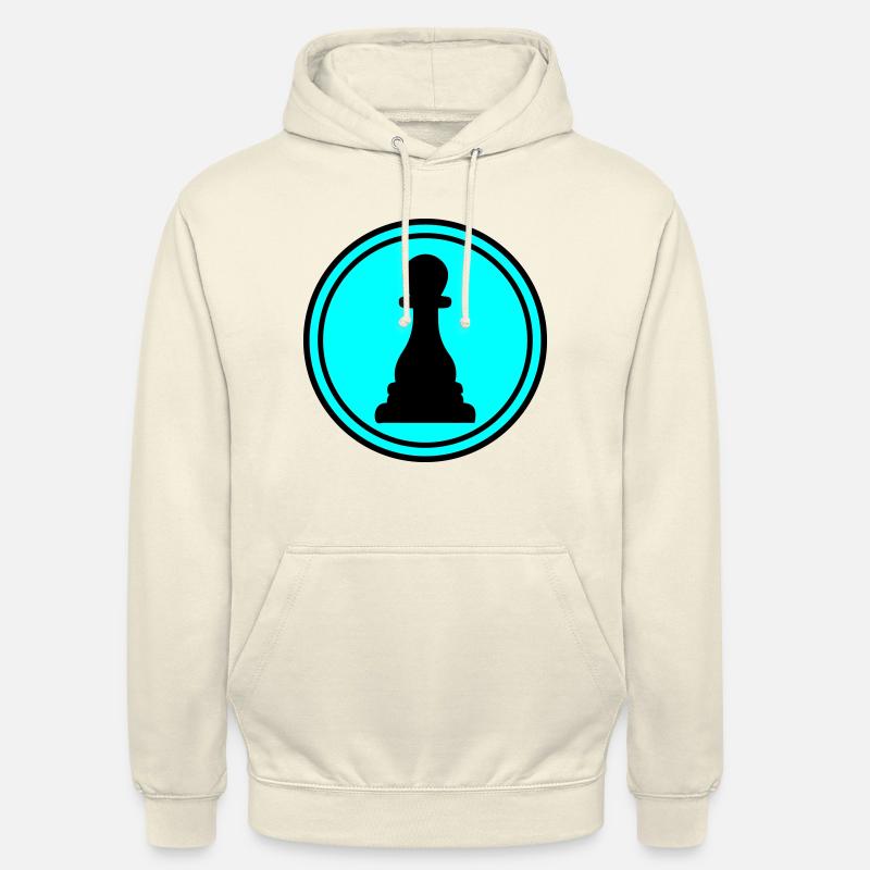 Pièce d’échecs Runner Bauer - Sweat-shirt à capuche unisexe - vanille