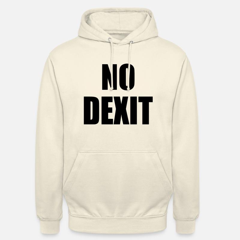 No dexit - Unisex Hoodie - vanilla