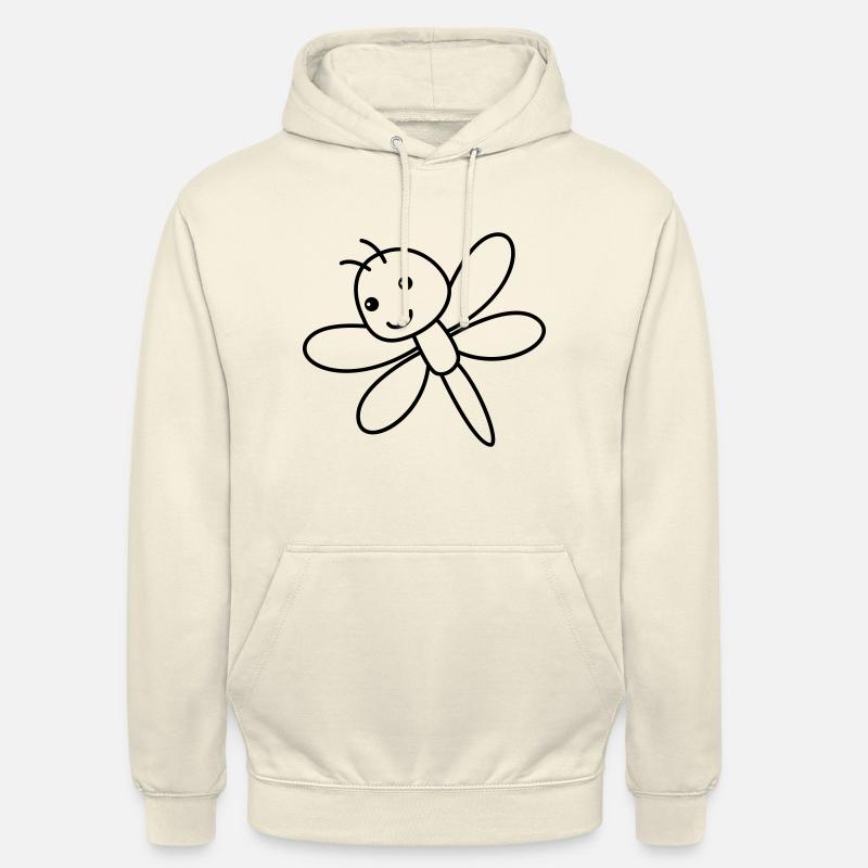 Drachenfliege libelle - Unisex Hoodie - Vanille-Milchshake