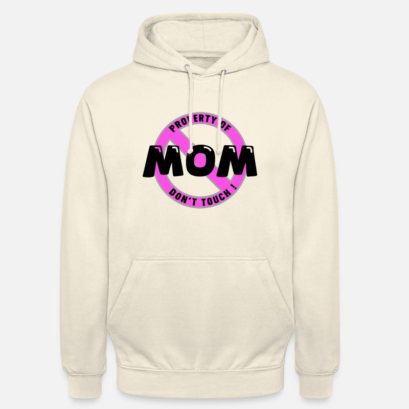 Mamas Eigentum, schwarz. In - Unisex Hoodie - Vanille-Milchshake