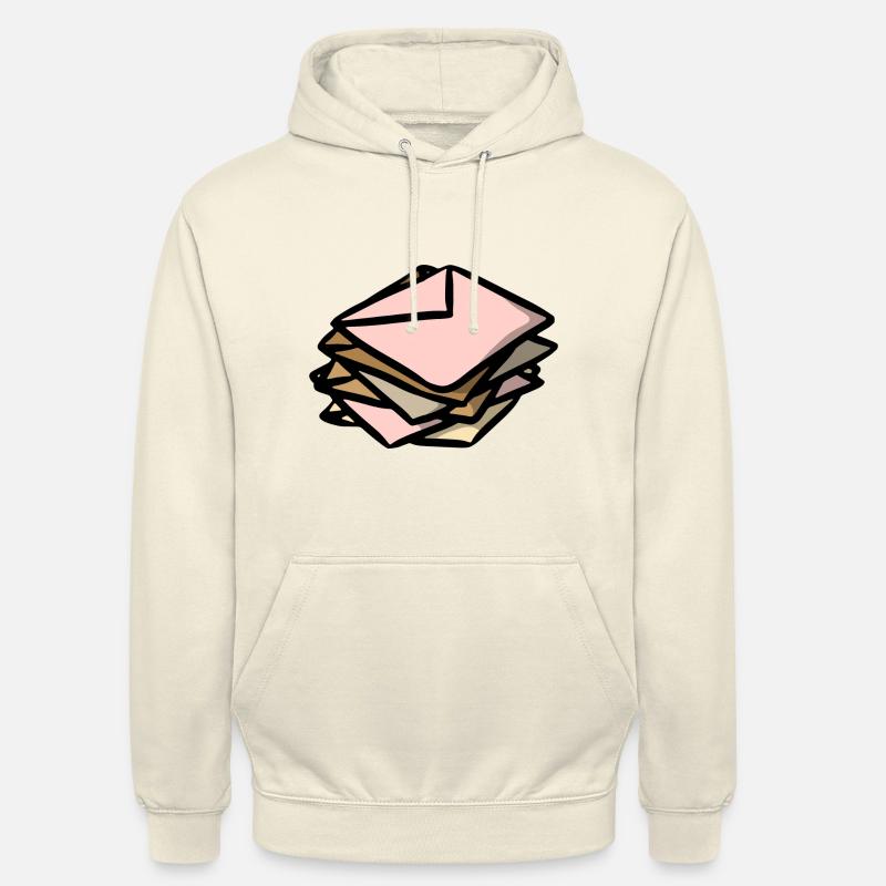 Briefe letters Briefumschlag envelope - Unisex Hoodie - Vanille-Milchshake