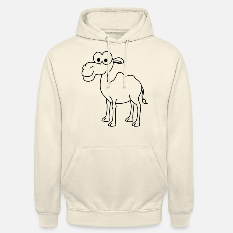 Kamel Comic - Unisex Hoodie - Vanille-Milchshake