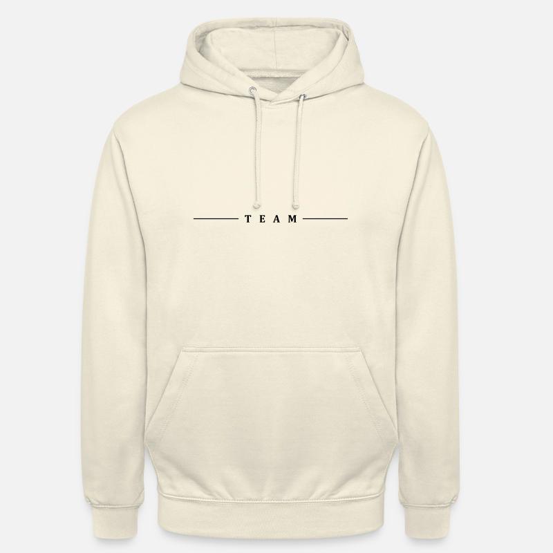 team line - Unisex Hoodie - vanilla