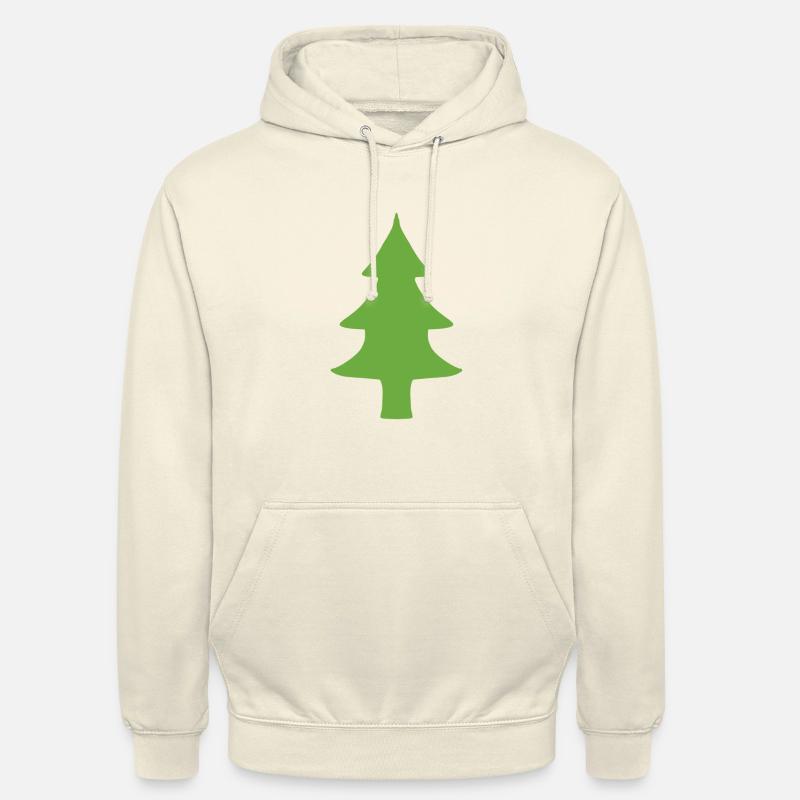 Fir tree tree natural green - Unisex Hoodie - vanilla