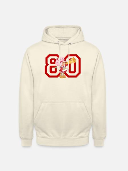 Emily Erdbeer Mit 80-Design - Unisex Hoodie - Vanille-Milchshake