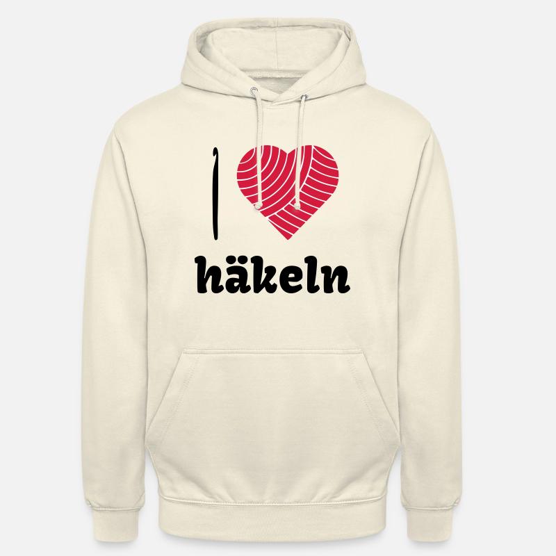 Häkelliebe - Unisex Hoodie - Vanille-Milchshake