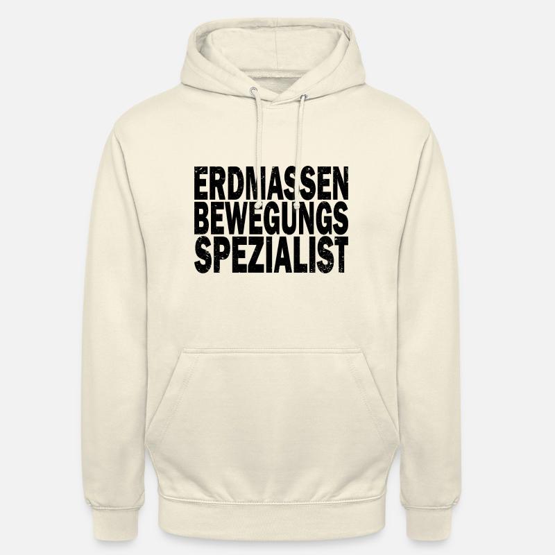 Bagger Baggerfahrer Baggerwagen - Unisex Hoodie - Vanille-Milchshake