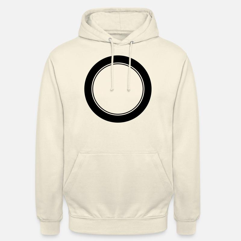 Logo / / anniversaire emblème / / équipe / / Club - Sweat-shirt à capuche unisexe - vanille