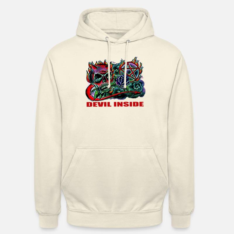 DEVIL - Unisex Hoodie - Vanille-Milchshake