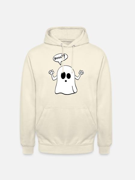 Ghost halloween booo - Unisex Hoodie - vanilla