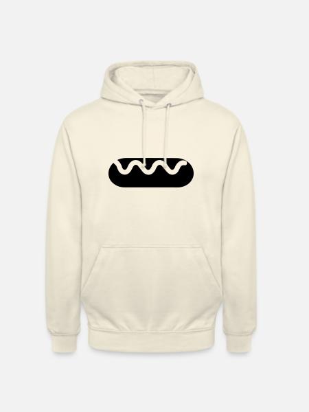 Hot Dog - Unisex Hoodie - Vanille-Milchshake
