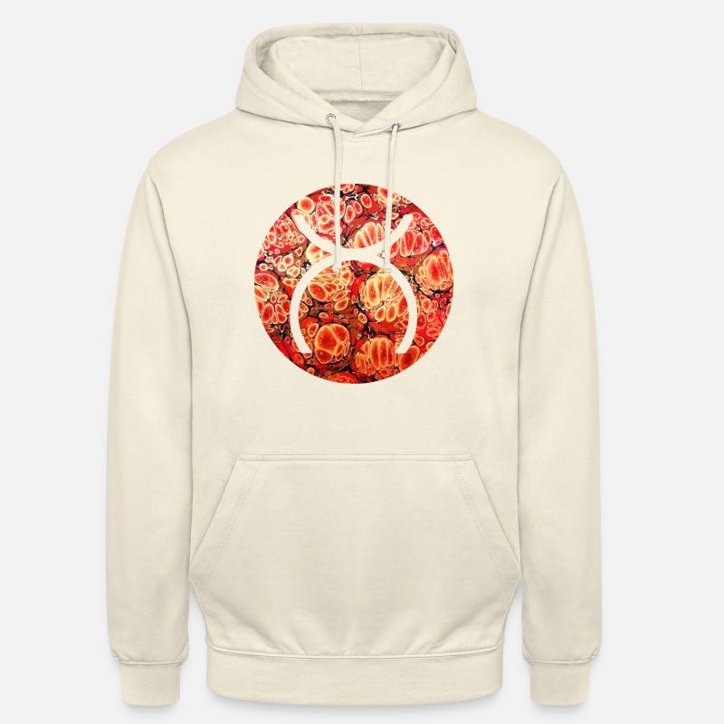 Cernunnos Pan E 222 - Sweat-shirt à capuche unisexe - vanille