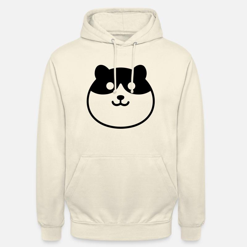 Chien - Sweat-shirt à capuche unisexe - vanille