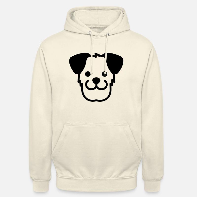 bibiche - Sweat-shirt à capuche unisexe - vanille