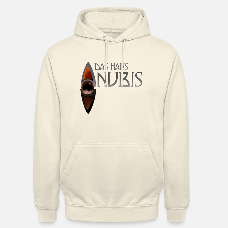 Maison D’Anubis Logo - Sweat-shirt à capuche unisexe - vanille