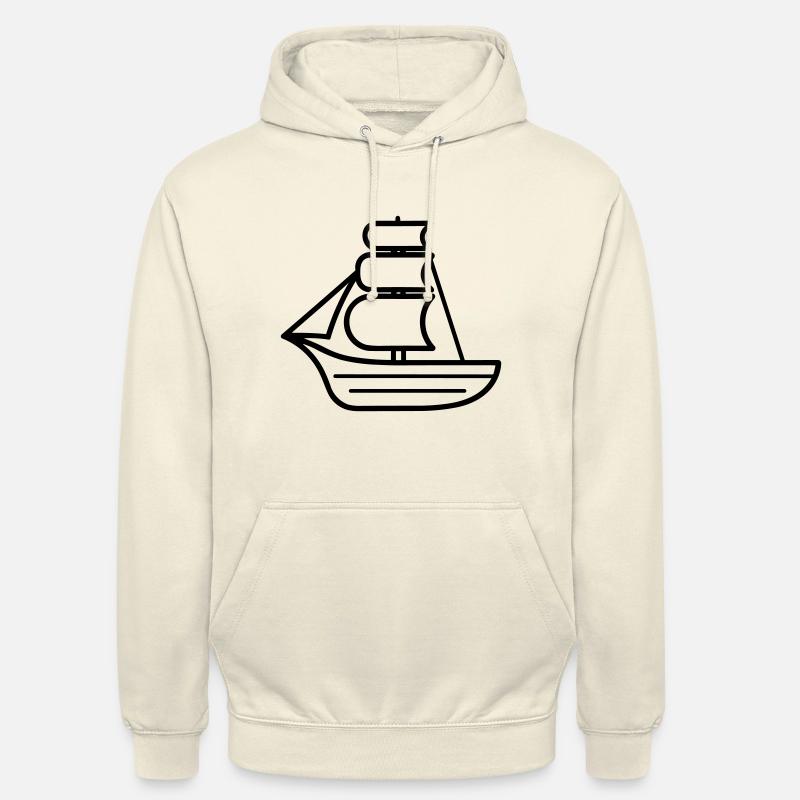 Piratenschiff - Unisex Hoodie - Vanille-Milchshake
