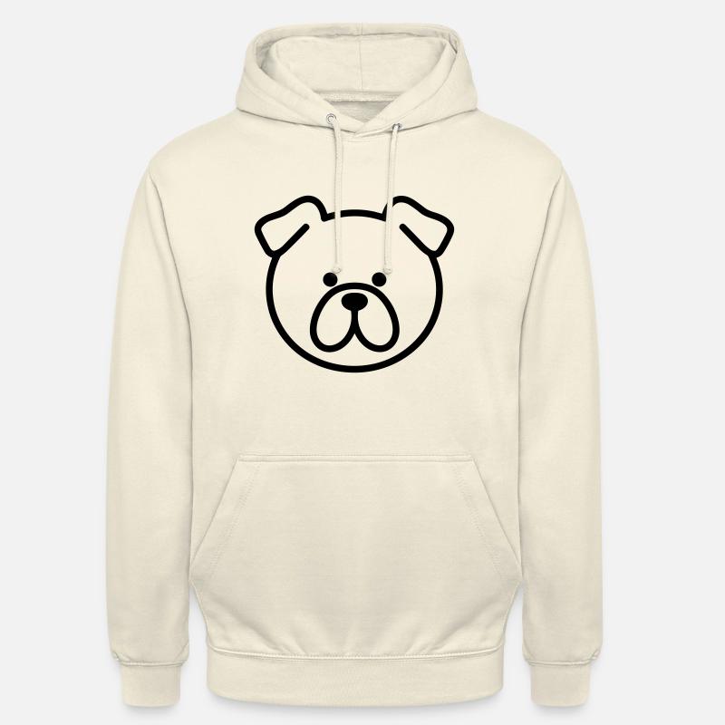bibiche - Sweat-shirt à capuche unisexe - vanille