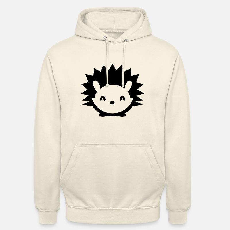 Hedgehog - Unisex Hoodie - vanilla