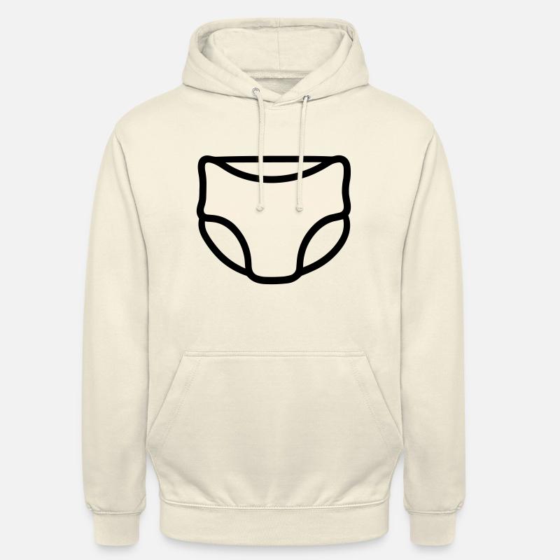 Couche - Sweat-shirt à capuche unisexe - vanille