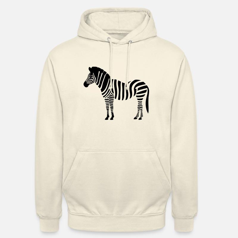 Kleines Zebra - Unisex Hoodie - Vanille-Milchshake