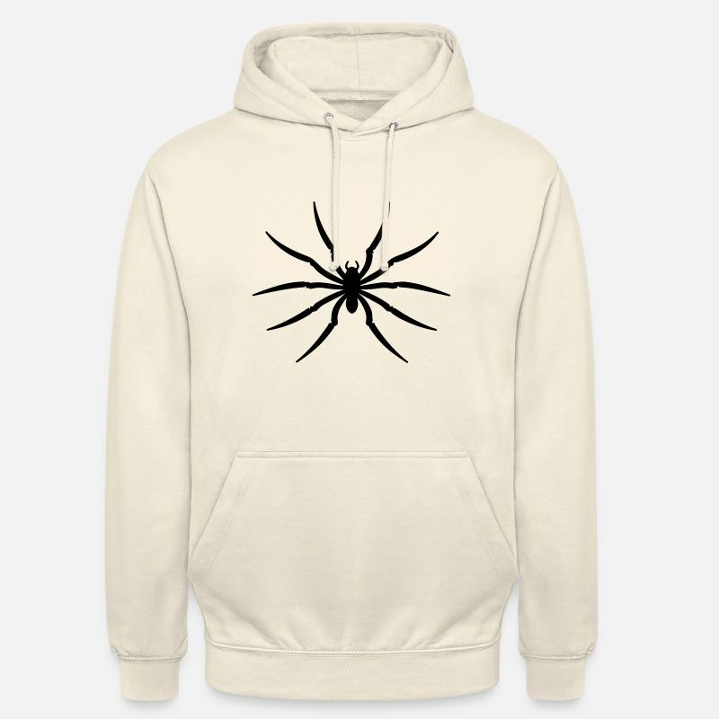 araignée - Sweat-shirt à capuche unisexe - vanille