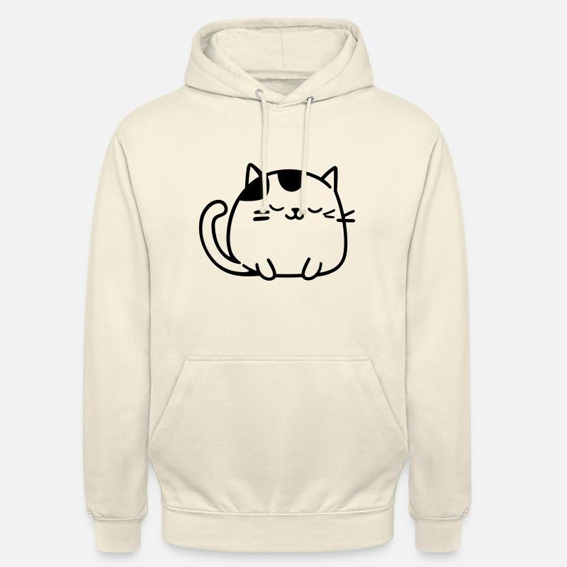 Katze - Unisex Hoodie - Vanille-Milchshake