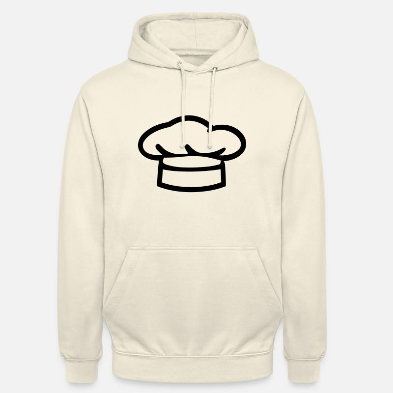 Toque Chef de cuisine - Sweat-shirt à capuche unisexe - vanille