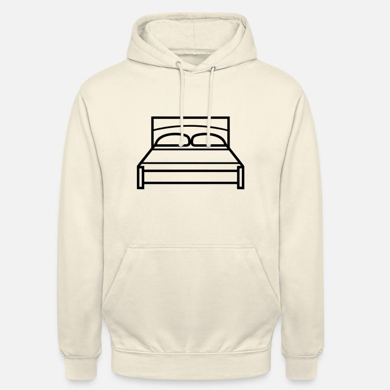 lit - Sweat-shirt à capuche unisexe - vanille