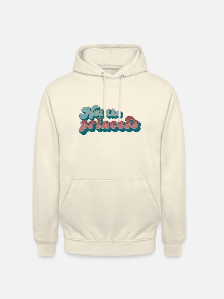 Not the princess - Unisex Hoodie - Vanille-Milchshake