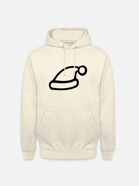 Christmas hat - Unisex Hoodie - vanilla