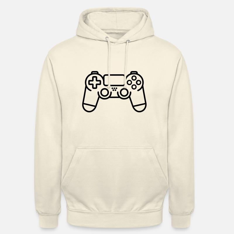 Controller für Videospiele - Unisex Hoodie - Vanille-Milchshake
