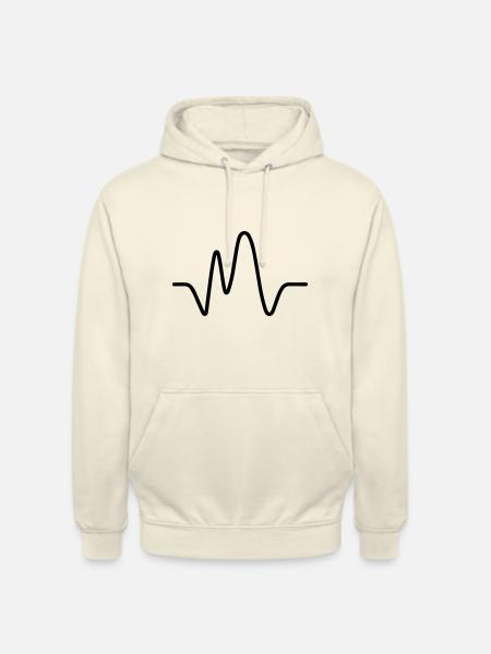 Herzschlag - Unisex Hoodie - Vanille-Milchshake