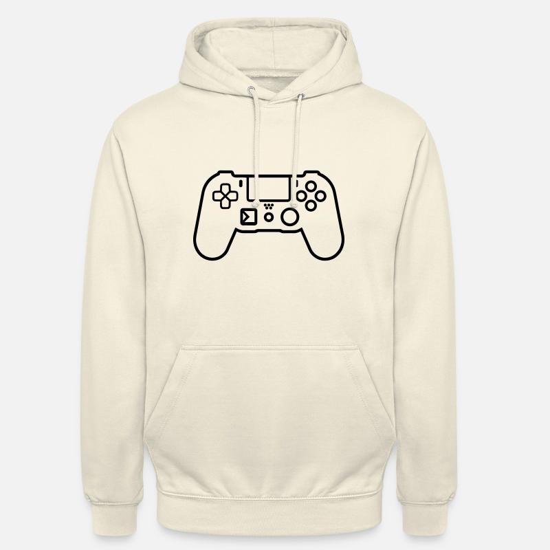 manette de jeux vidéo - Sweat-shirt à capuche unisexe - vanille