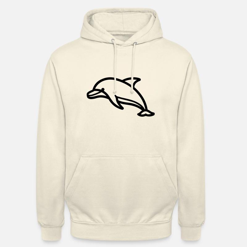 Delfin - Unisex Hoodie - Vanille-Milchshake