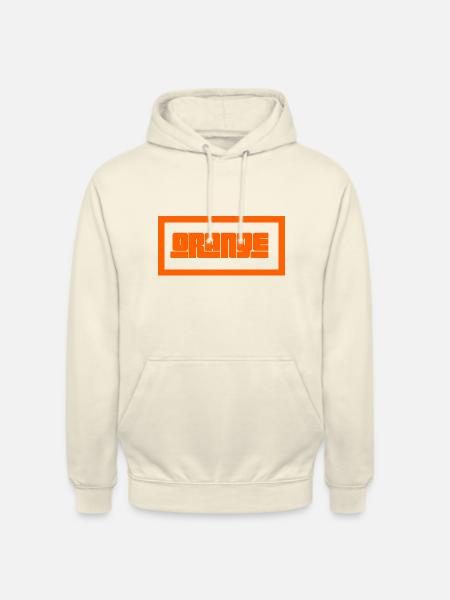 Orange - Unisex Hoodie - Vanille-Milchshake