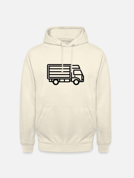 Lkw - Unisex Hoodie - Vanille-Milchshake