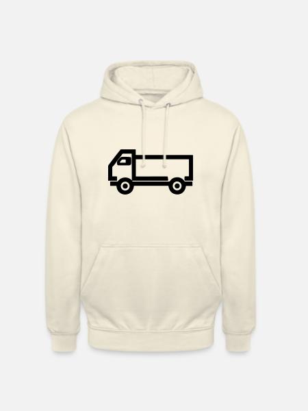 Lkw - Unisex Hoodie - Vanille-Milchshake