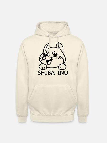 Shiba inu - Unisex Hoodie - Vanille-Milchshake