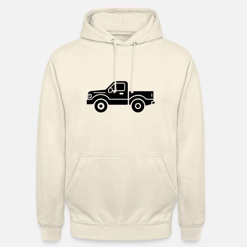 Camion - Sweat-shirt à capuche unisexe - vanille
