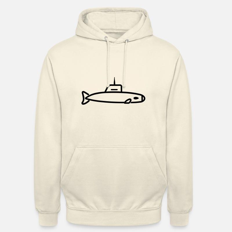 U-Boot-Boot - Unisex Hoodie - Vanille-Milchshake