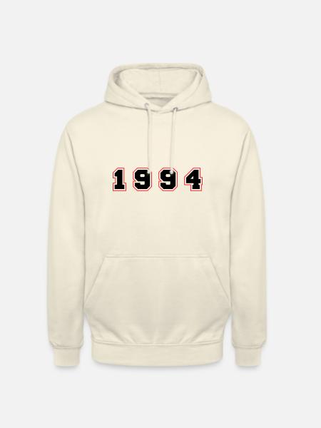 1994 Year Number - Unisex Hoodie - vanilla