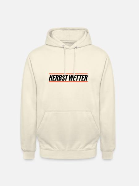 Herbst Wetter - Unisex Hoodie - Vanille-Milchshake