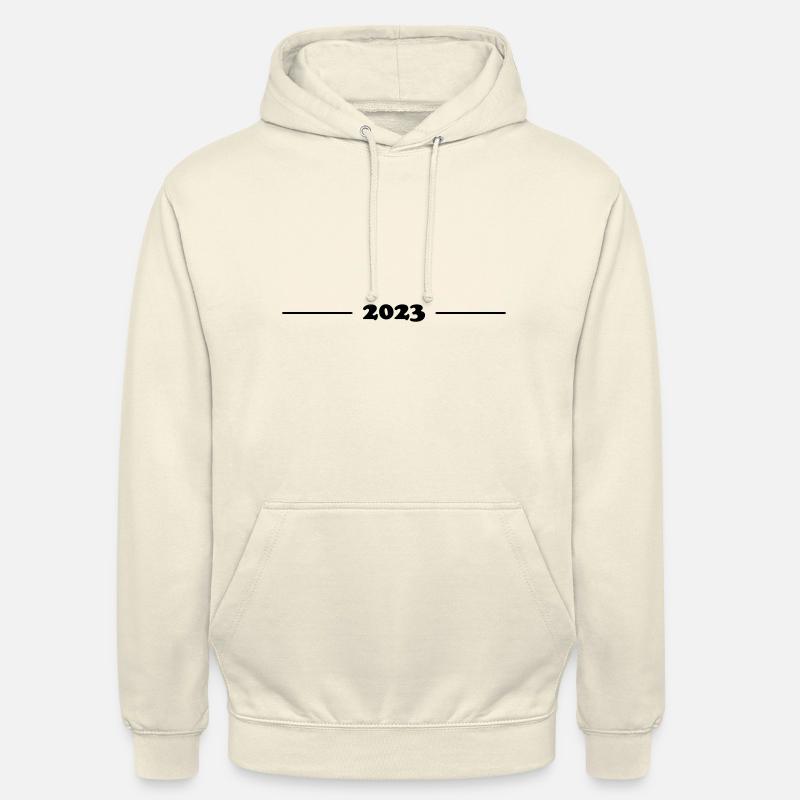 Ligne 2023 - Sweat-shirt à capuche unisexe - vanille
