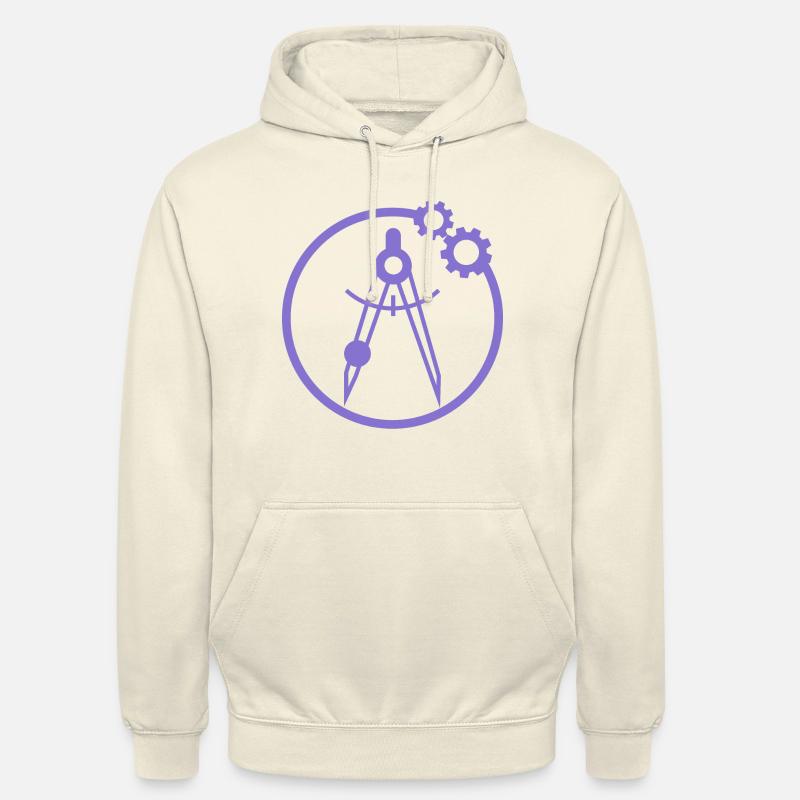 Construction Site - Engineering - Unisex Hoodie - vanilla