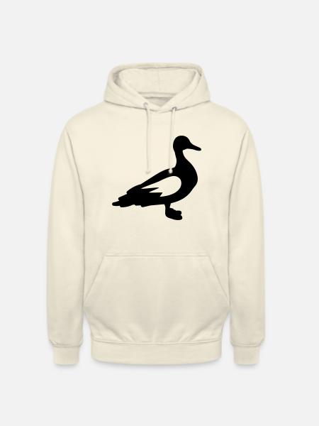 Duck Animal - Unisex Hoodie - vanilla